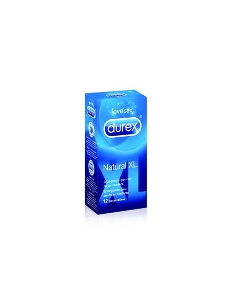 DUREX NATURAL XL 12 UNID