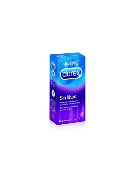 DUREX SIN LATEX 12 UNID